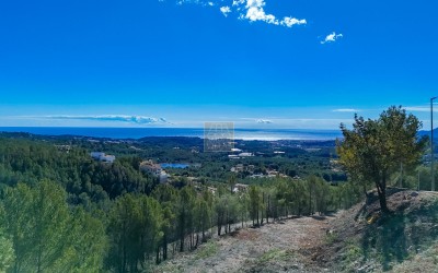 Building plot in an urbanisation in Altea la Vella.
